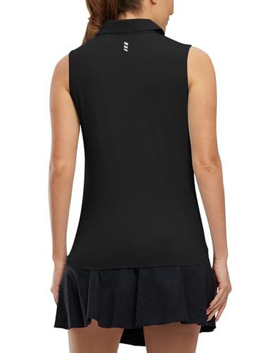 Rdruko Women's Quick Dry Golf Shirts Sleeveless Tank Zip Up Tops for Ladies
| Rdruko Women's Golf Quick Dry Sleeveless