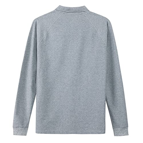 MOHEEN Men's Dry Fit UPF 50+ Long Sleeve Golf Shirt Big and Tall M-6XL  
MOHEEN Men's Pique Polo Shirts UPF 50+ Long Sle