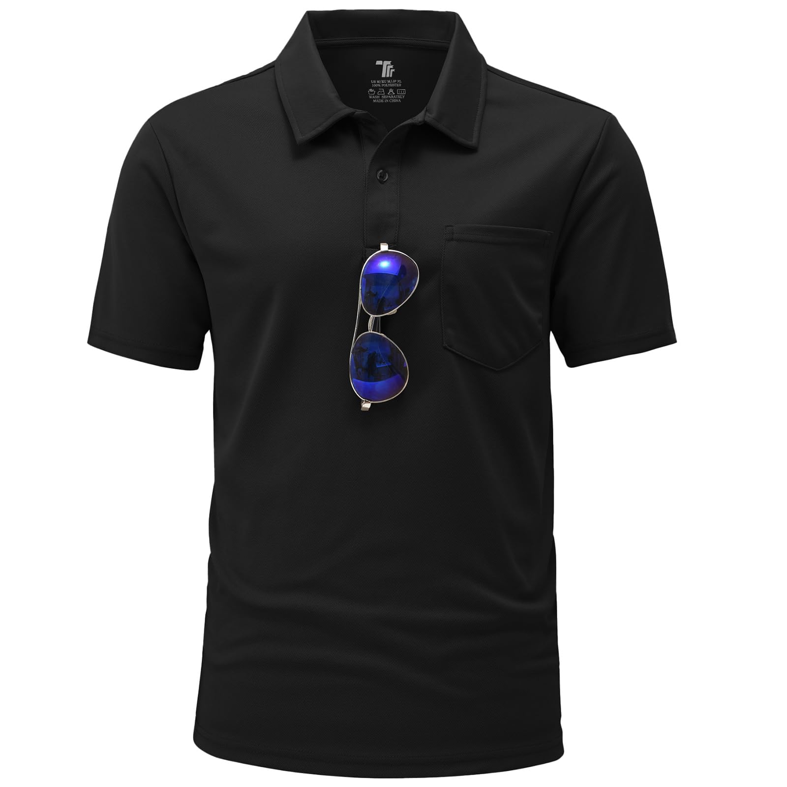 Quick Dry Men's Polo Shirts Short Sleeve Collared Golf Shirts BGOWATU
| Men's Polo Shirts Sporty Collared Golf Shirts Q