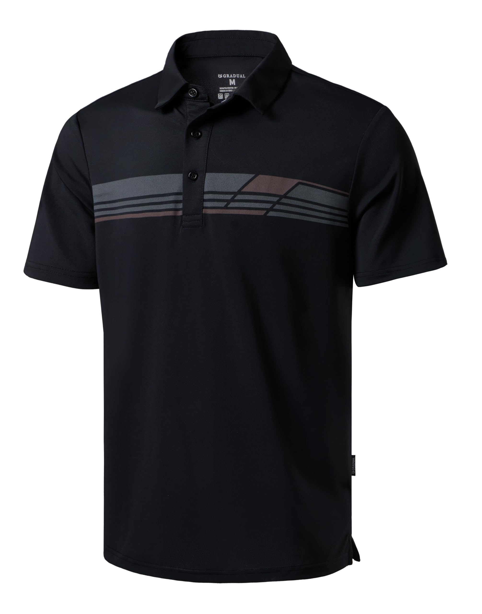 Gradual Men's Dry Fit Golf Shirts for Casual Business and Athletic Wear
| Gradual Men's Moisture Wicking Polo Shirts fo