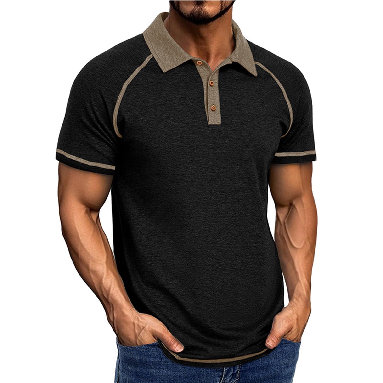 Men's Quick Dry Moisture Wicking Polo Shirt for Workout and Tennis Performance
| Men's Polo Shirt Short Sleeve Quick Dr